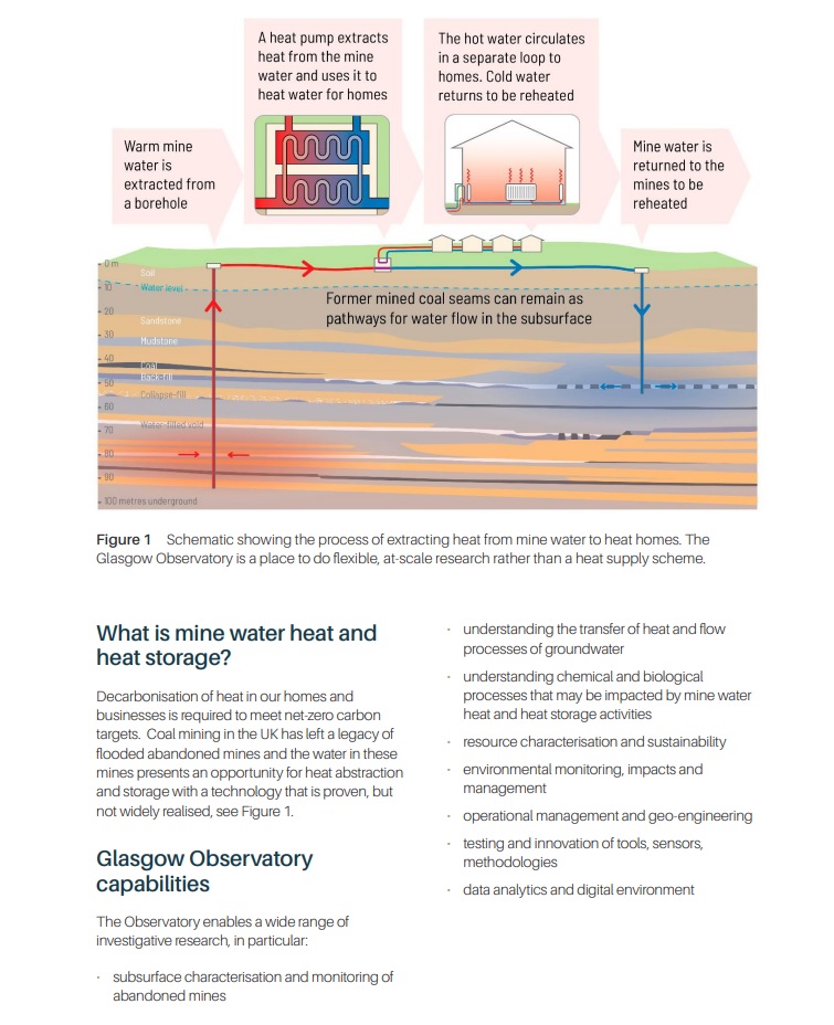 Fallin Minewater Thermal Energy Project